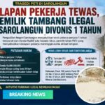 Vonis Idrus Dinilai Jadi Alarm Keras PETI: Delapan Nyawa Melayang, Pemilik Tambang Ilegal Dipenjara Satu Tahun